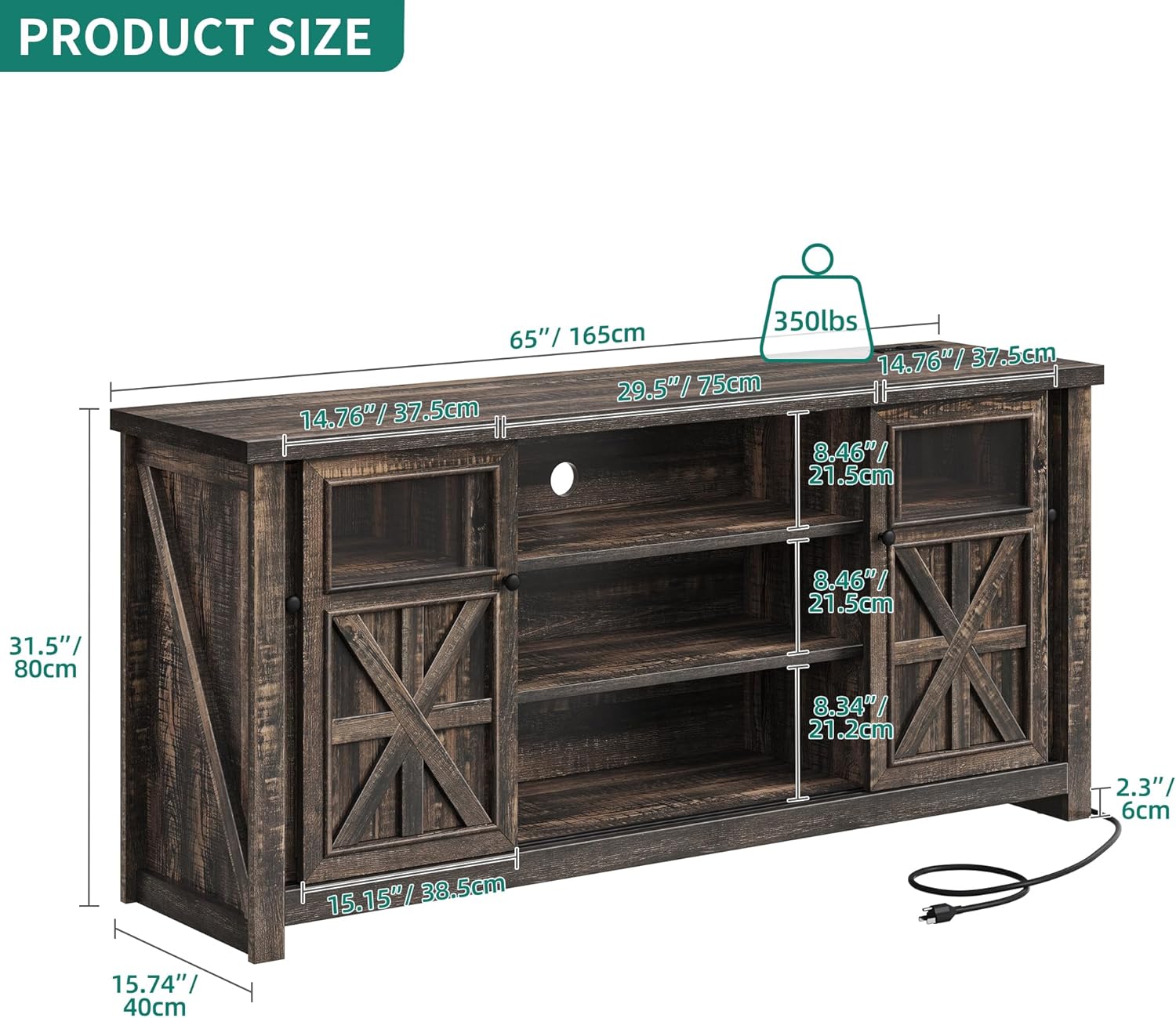 YITAHOME 65” Large Buffet Sideboard Cabinet Review